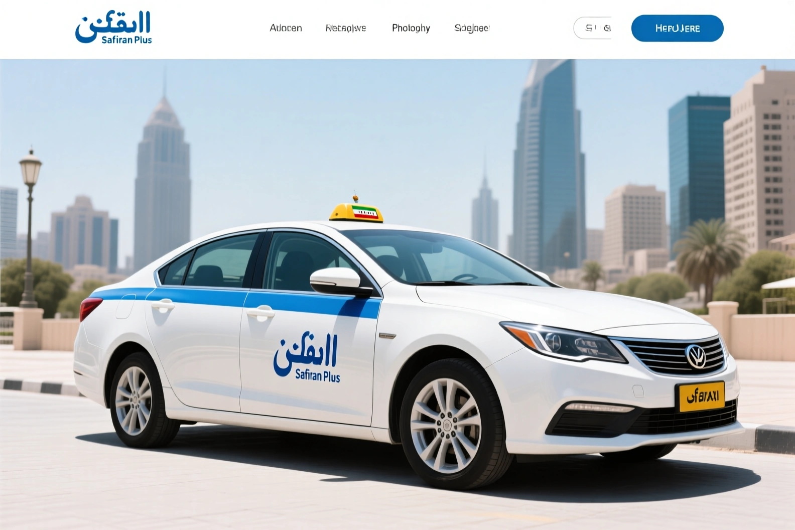 تاکسی سفیران پلاس - سرویس در اختیار - تهران کرج اصفهان