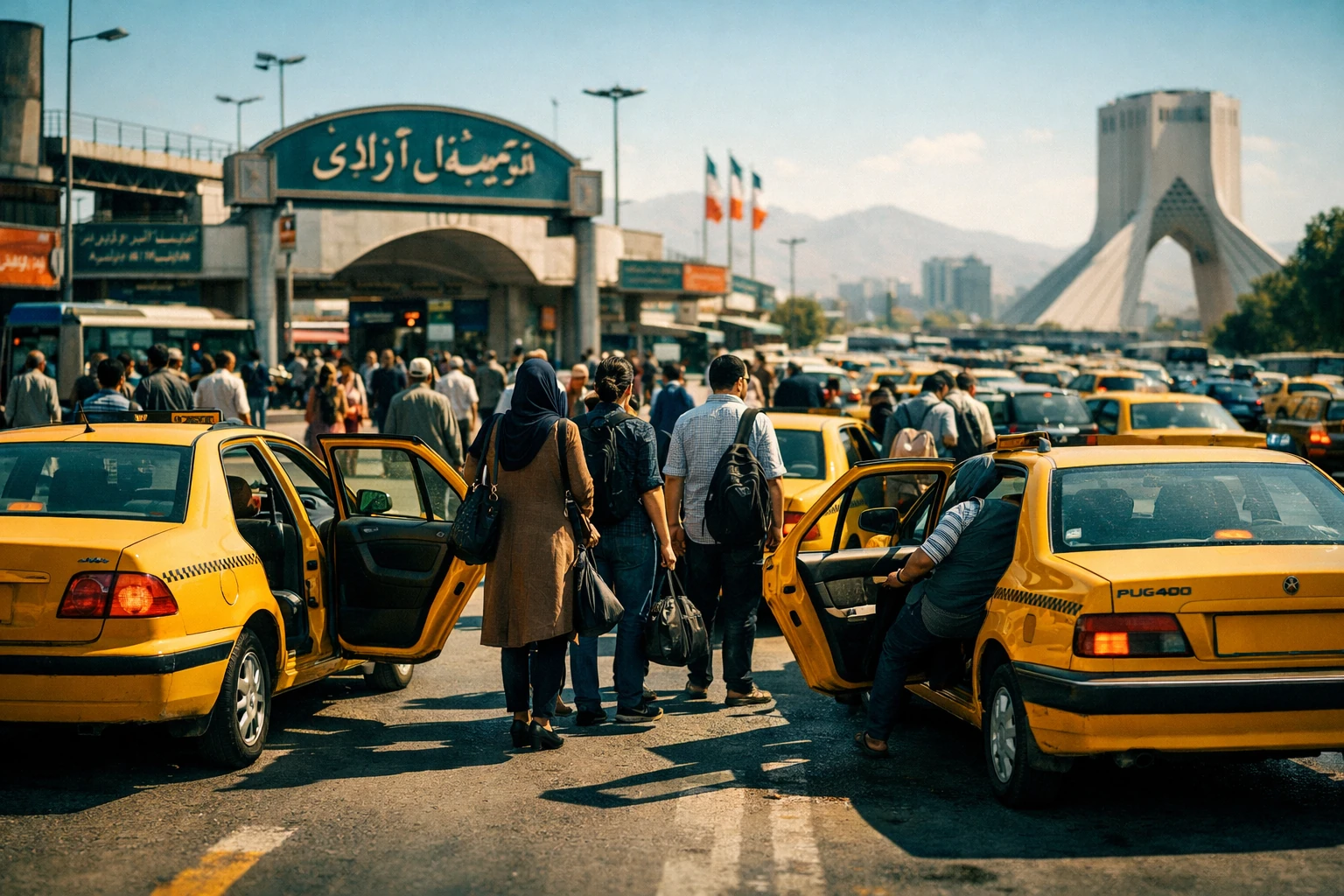 سفرهای اشتراکی و خطی بین شهری| تاکسی بین‌شهری سفیران پلاس